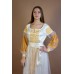 Embroidered Dress "Golden Lotus" plus